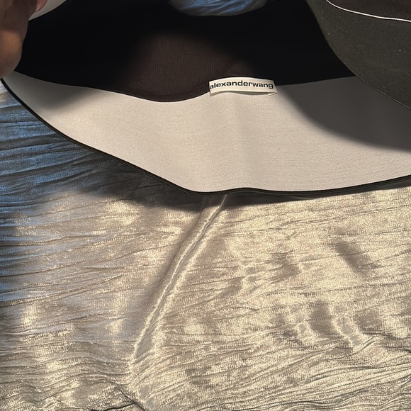 Black and white  Alexander Wang 2 piece set Bralette and Brief - Picture 3 of 7